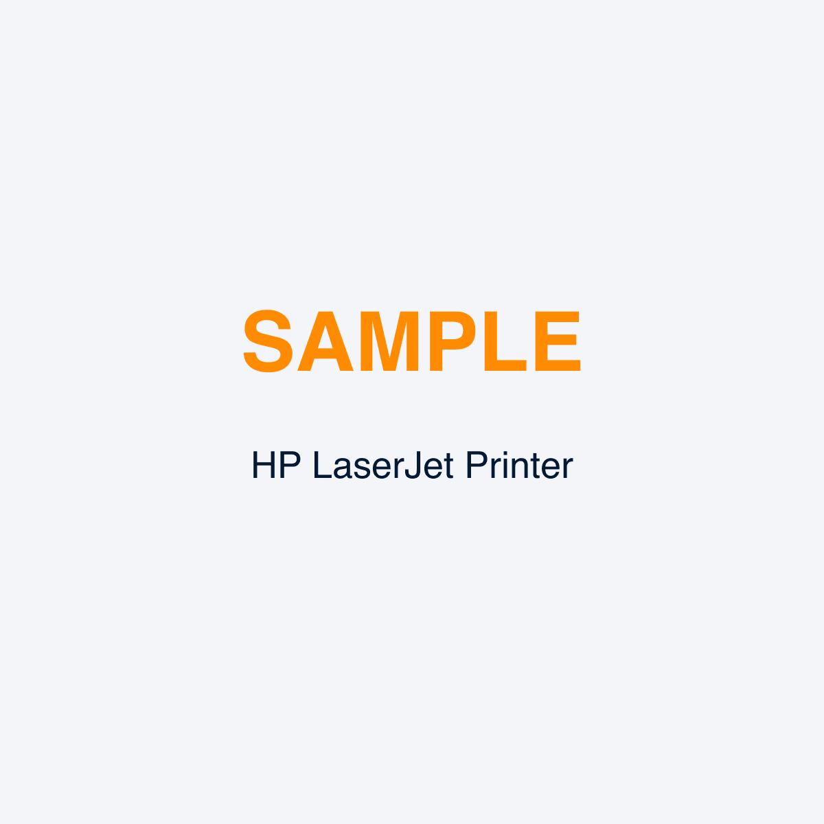 HP LaserJet Printer