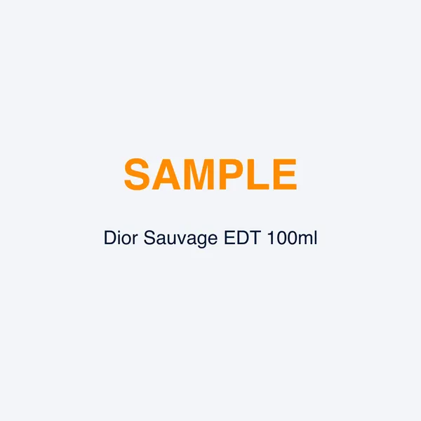 Dior Sauvage EDT 100ml
