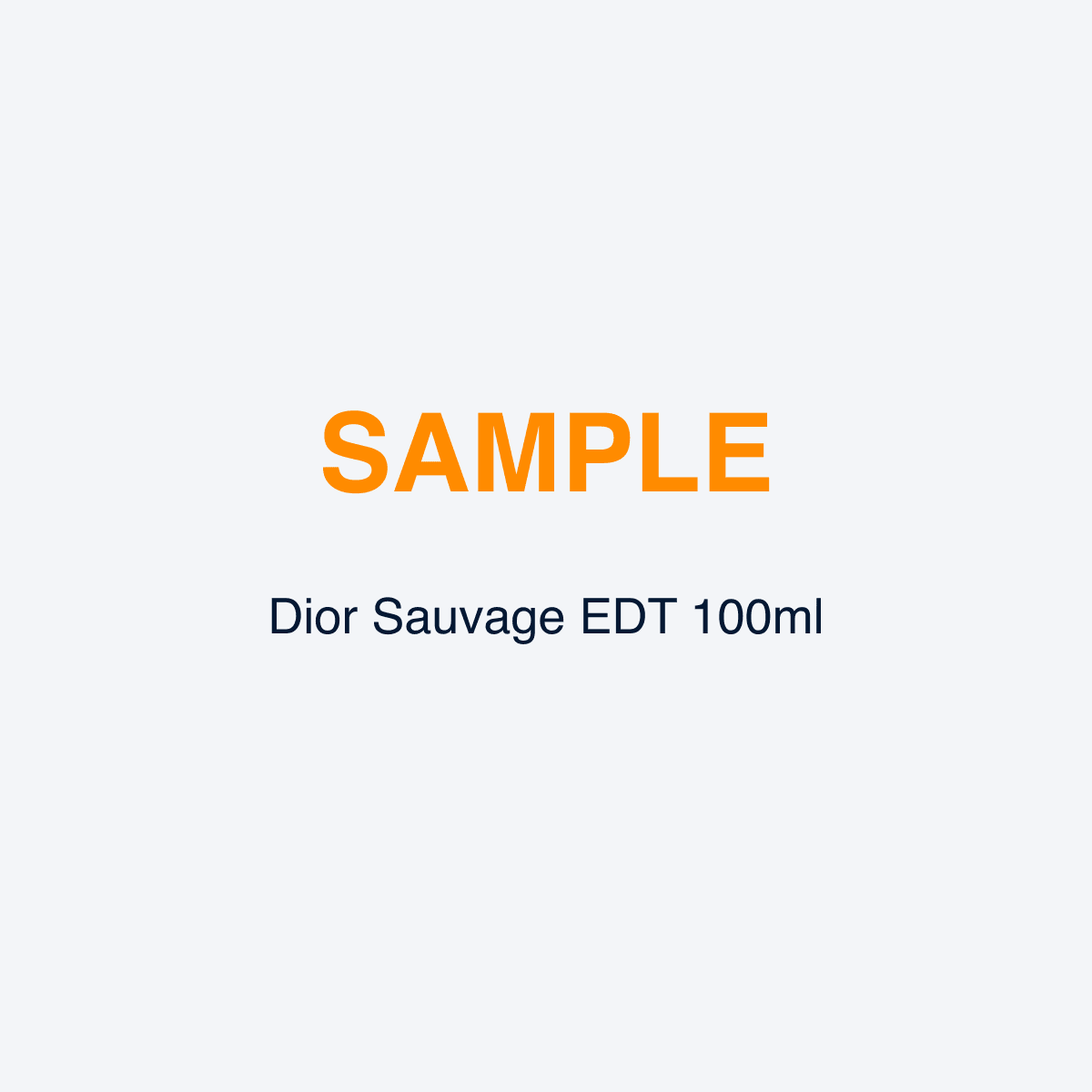 Dior Sauvage EDT 100ml